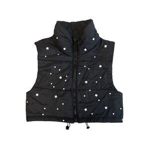 Star Bright Cropped Puffer Vest